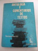 Antologia y comentarios de textos