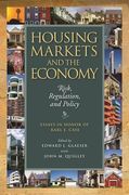 Housing Markets and the Economy: Risk, Regulation, and Policy (en Inglés)