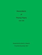 Descendants of Thomas Payne (en Inglés)