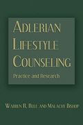 adlerian lifestyle counseling: practice and research (en Inglés)