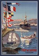 Carnet Ligné Port de Guerre. Toulon (in French)