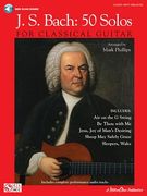 J.S. Bach - 50 Solos for Classical Guitar (Bk/Online Audio) [With CD] (en Inglés)