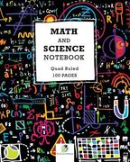 Math and Science Notebook Quad Ruled 100 Pages (en Inglés)