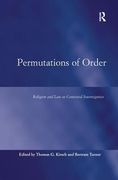 Permutations of Order: Religion and Law as Contested Sovereignties (en Inglés)