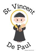 St. Vincent De Paul - Children's Christian Book - Lives of the Saints (en Inglés)