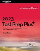 2023 Instrument Rating Test Prep Plus: Book Plus Software to Study and Prepare for Your Pilot faa Knowledge Exam (Asa Test Prep Series) (en Inglés)