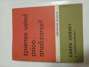 ¿Piensa usted psicoanalizarse?