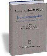 Vier Hefte I Und II: (Schwarze Hefte 1947-1950) (en Alemán)