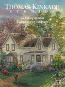 Thomas Kinkade Studios(r) 2027 Monthly/Weekly Engagement Calendar with Scripture (en Inglés)