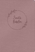 RVR 1960 Biblia letra gigante, rosa perla, símil piel (in Spanish)
