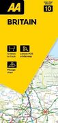 Aa Road map Britain (en Inglés)