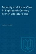 Morality and Social Class in Eighteenth-Century French Literature and Painting (en Inglés)