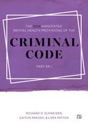 2026 Annotated Mental Health Provisions of the Criminal Code, Part.1
