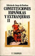 Constituciones Españolas y Extranjeras Tomo 2