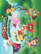 Superdino Activity Book for Children: Dinosaur coloring, math, dot-to-dot, mazes and more activities for kids (en Inglés)