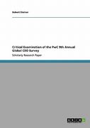 critical examination of the pwc 9th annual global ceo survey (en Inglés)