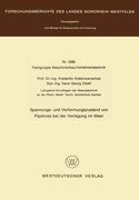 Spannungs- Und Verformungszustand Von Pipelines Bei Der Verlegung Im Meer (en Alemán)