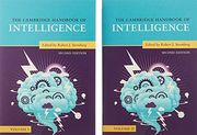 The Cambridge Handbook of Intelligence (Cambridge Handbooks in Psychology) (en Inglés)