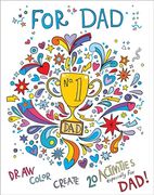 For Dad: Coloring Book: Color-Your-Own art & Activity Book (Gallery Wall Art) (en Inglés)