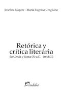 Retorica Y Critica Literaria