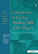 Using Science to Develop Thinking Skills at Ks1 (en Inglés)