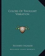 colors of thought vibration (en Inglés)