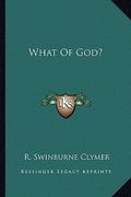 what of god? (en Inglés)
