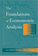 The Foundations of Econometric Analysis Paperback (Econometric Society Monographs) (en Inglés)