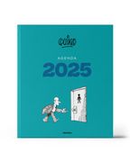Quino 2025. Agenda encuadernada turquesa