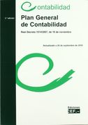 PLAN GENERAL DE CONTABILIDAD (Real. Decreto. 1514/2007, de 16 de noviembre)