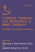 Current Thinking and Research in Brief Therapy (en Inglés)