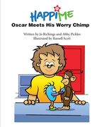 Oscar meets his Worry Chimp.: from the makers of the HappiMe App!