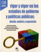 RIGOR Y VIGOR EN LOS ESTUDIOS DE GOBIERNO Y POLÍTICAS PUBLICAS
