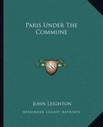 paris under the commune (en Inglés)