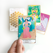 Tarot Sincronía - TERAIDEAS - Mazo de 78 cartas de Tarot dorado