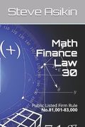 Math Finance Law 30: Public Listed Firm Rule No.81,001-83,000