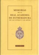 Memorias de la Real Academia de Extremadura de las Letras y las Artes. Volumen v