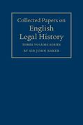 Collected Papers on English Legal History 3 Volume Set