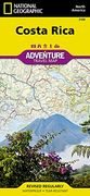 costa rica adventure travel map (en Inglés)