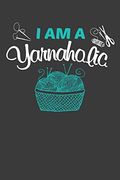 I am a Yarnaholic: Vintage Crochet Lover Sewing Gift (en Inglés)