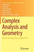 Complex Analysis and Geometry: Kscv10, Gyeongju, Korea, August 2014