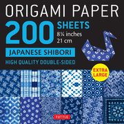 Origami Paper 200 Sheets Japanese Shibori 8 1