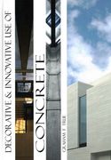Decorative and Innovative Use of Concrete (en Inglés)