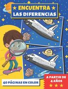 Encuentra Las Diferencias: libro de juegos para niños a partir de 4 años + 320 diferencias busca y encuentra 40 páginas en color idea de regalo n