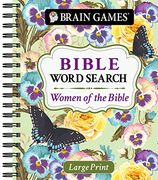 Brain Games - Large Print Bible Word Search: Women of the Bible (Brain Games - Bible) (en Inglés)