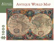 Puzzle Rompecabezas 1000 Piezas de Antique World map - Gina Bostian - Pomegranate