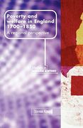 poverty and welfare in england, 1700-1850 (en Inglés)