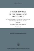 Proceedings of the Boston Colloquium for the Philosophy of Science 1964/1966: In Memory of Norwood Russell Hanson (en Inglés)