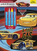 Cars 3. A Todo Gas: Libro Para Colorear con Ceras y Pegatinas