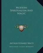 modern spiritualism and magic (en Inglés)